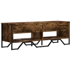 Έπιπλο Τηλεόρασης Καπνιστή Δρυς 122x34x41εκ. Επεξεργασμένο Ξύλο
