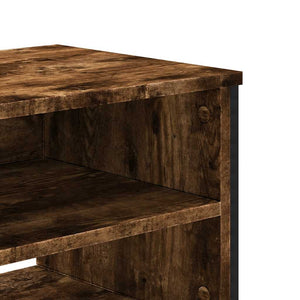 Έπιπλο Τηλεόρασης Καπνιστή Δρυς 122x34x41εκ. Επεξεργασμένο Ξύλο