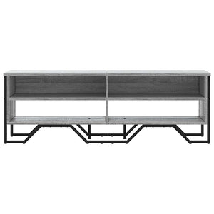 Έπιπλο Τηλεόρασης Γκρι Sonoma 122x34x41 εκ. από Επεξεργ. Ξύλο