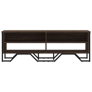 Έπιπλο Τηλεόρασης Καπνιστή Δρυς 122x34x41εκ. Επεξεργασμένο Ξύλο