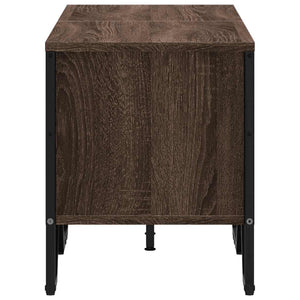 Έπιπλο Τηλεόρασης Καπνιστή Δρυς 122x34x41εκ. Επεξεργασμένο Ξύλο