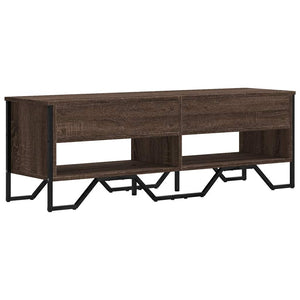 Έπιπλο Τηλεόρασης Καπνιστή Δρυς 122x34x41εκ. Επεξεργασμένο Ξύλο
