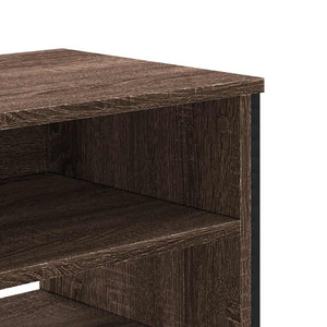 Έπιπλο Τηλεόρασης Καπνιστή Δρυς 122x34x41εκ. Επεξεργασμένο Ξύλο