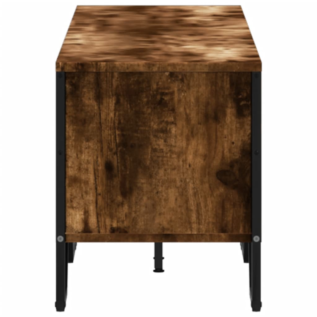 Έπιπλο Τηλεόρασης Καπνιστή Δρυς 180x34x41 εκ. Επεξ. Ξύλο
