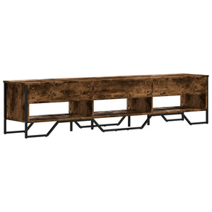 Έπιπλο Τηλεόρασης Καπνιστή Δρυς 180x34x41 εκ. Επεξ. Ξύλο