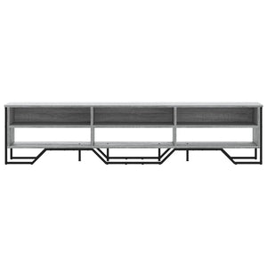 Έπιπλο Τηλεόρασης Γκρι Sonoma 180x34x41 εκ. από Επεξεργ. Ξύλο