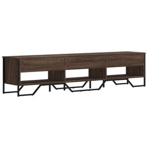 Έπιπλο Τηλεόρασης Καφέ Δρυς 180x34x41 εκ. Επεξ. Ξύλο - Pakobazaar