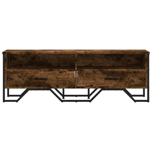 Έπιπλο Τηλεόρασης Καπνιστή Δρυς 122x34x41εκ. Επεξεργασμένο Ξύλο