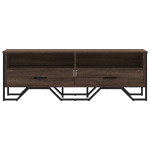 Έπιπλο Τηλεόρασης Καπνιστή Δρυς 122x34x41εκ. Επεξεργασμένο Ξύλο