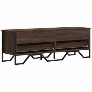 Έπιπλο Τηλεόρασης Καπνιστή Δρυς 122x34x41εκ. Επεξεργασμένο Ξύλο