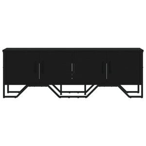 Έπιπλο Τηλεόρασης Μαύρο 122 x 34 x 41 εκ. Επεξεργασμένο Ξύλο