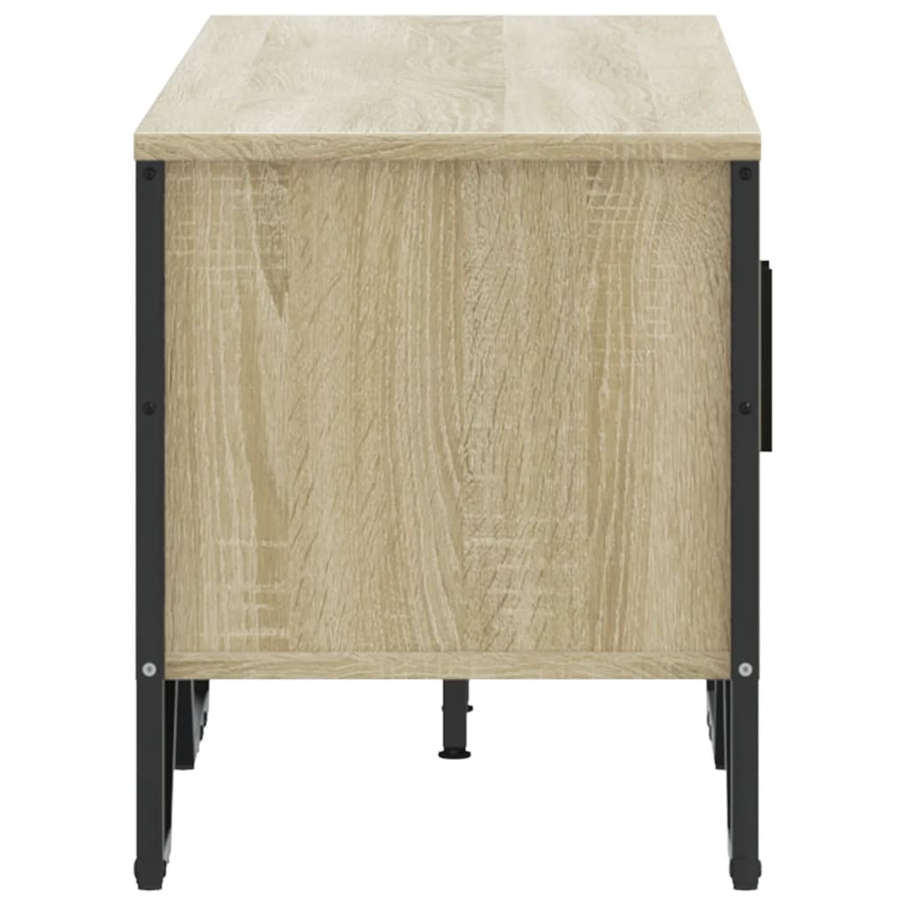 Έπιπλο Τηλεόρασης Sonoma Δρυς 122x34x41 εκ. Επεξεργασμένο Ξύλο