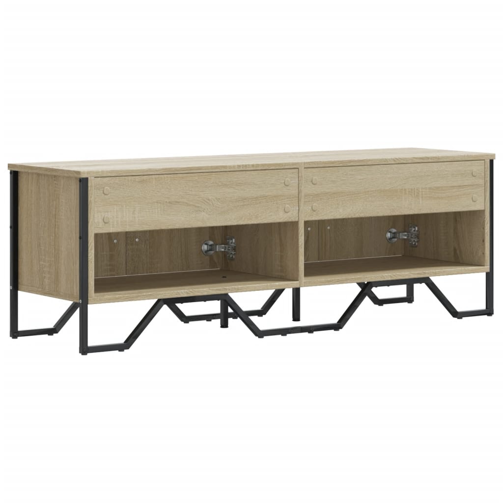 Έπιπλο Τηλεόρασης Sonoma Δρυς 122x34x41 εκ. Επεξεργασμένο Ξύλο