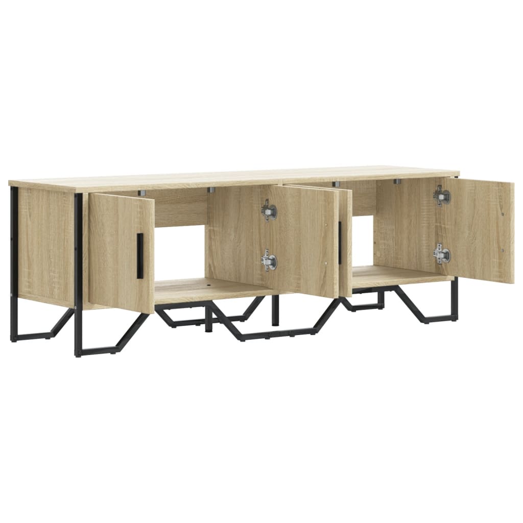Έπιπλο Τηλεόρασης Sonoma Δρυς 122x34x41 εκ. Επεξεργασμένο Ξύλο