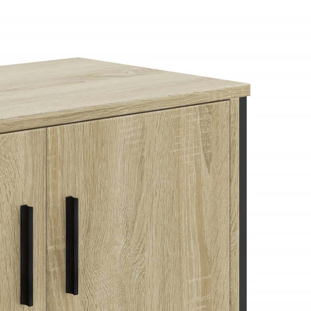 Έπιπλο Τηλεόρασης Sonoma Δρυς 122x34x41 εκ. Επεξεργασμένο Ξύλο