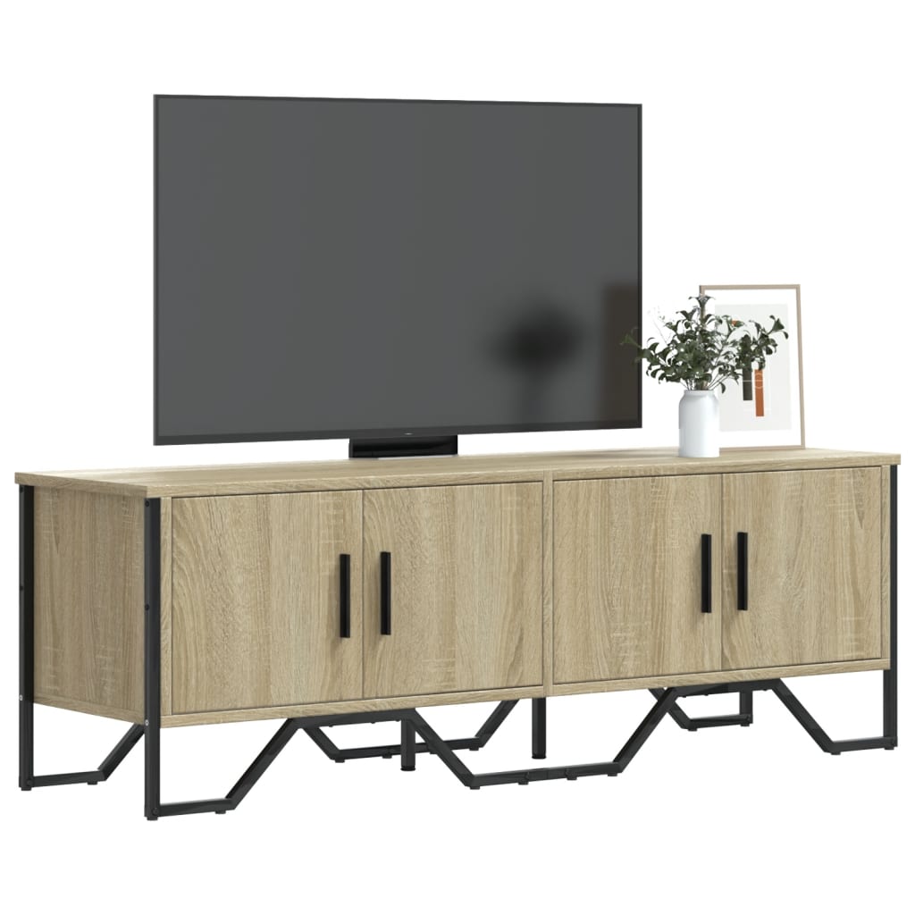 Έπιπλο Τηλεόρασης Sonoma Δρυς 122x34x41 εκ. Επεξεργασμένο Ξύλο