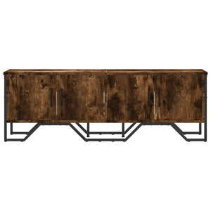 Έπιπλο Τηλεόρασης Καπνιστή Δρυς 122x34x41εκ. Επεξεργασμένο Ξύλο