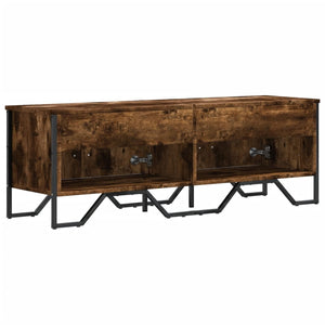 Έπιπλο Τηλεόρασης Καπνιστή Δρυς 122x34x41εκ. Επεξεργασμένο Ξύλο