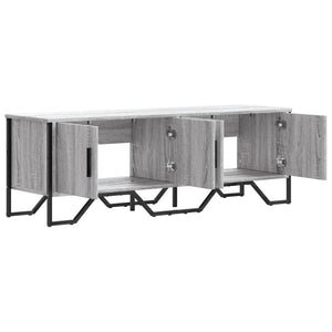 Έπιπλο Τηλεόρασης Γκρι Sonoma 122x34x41 εκ. από Επεξεργ. Ξύλο - Pakobazaar