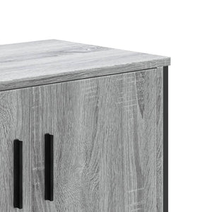 Έπιπλο Τηλεόρασης Γκρι Sonoma 122x34x41 εκ. από Επεξεργ. Ξύλο - Pakobazaar