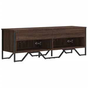 Έπιπλο Τηλεόρασης Καπνιστή Δρυς 122x34x41εκ. Επεξεργασμένο Ξύλο