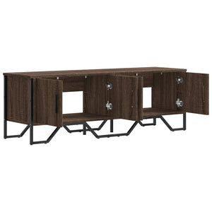 Έπιπλο Τηλεόρασης Καπνιστή Δρυς 122x34x41εκ. Επεξεργασμένο Ξύλο