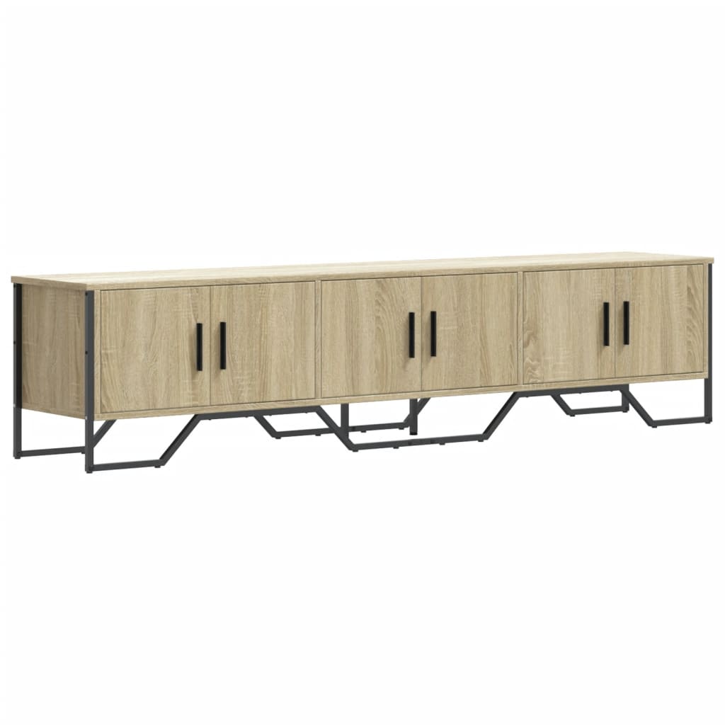 Έπιπλο Τηλεόρασης Sonoma Δρυς 180x34x41 εκ. Επεξεργασμένο Ξύλο - Pakobazaar