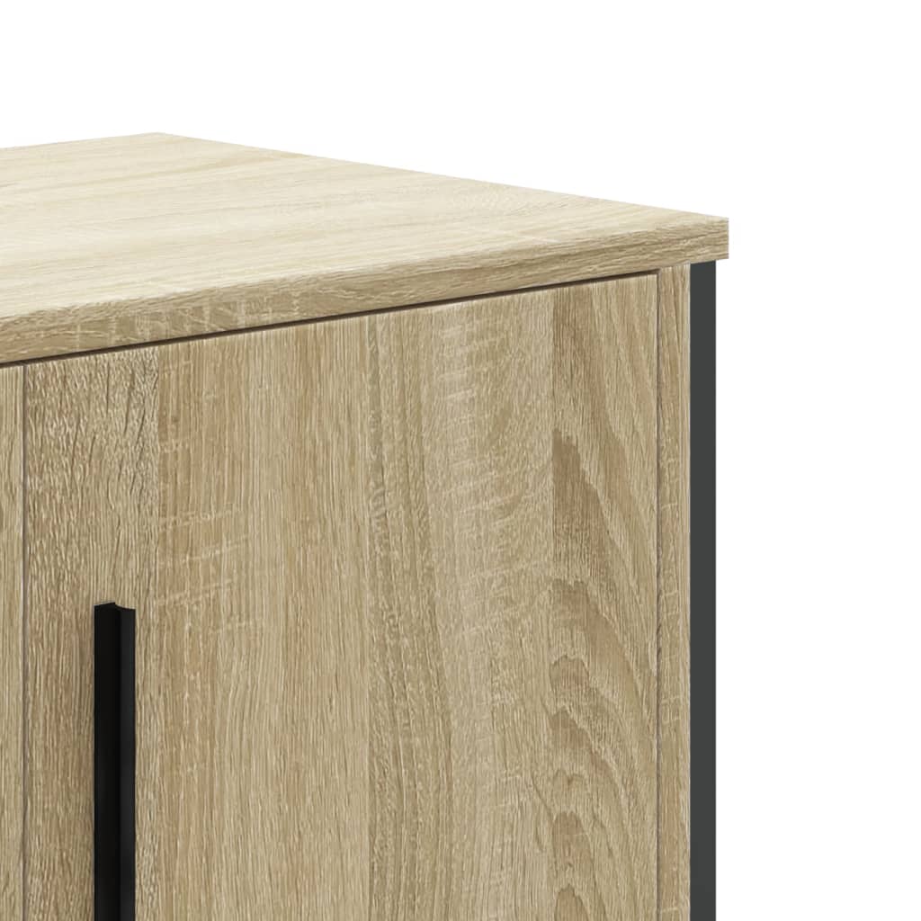 Έπιπλο Τηλεόρασης Sonoma Δρυς 180x34x41 εκ. Επεξεργασμένο Ξύλο - Pakobazaar
