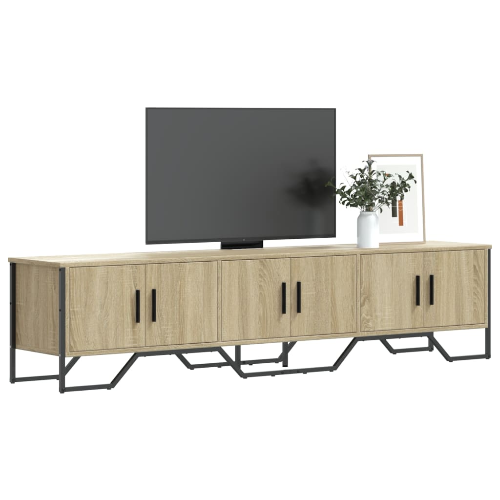 Έπιπλο Τηλεόρασης Sonoma Δρυς 180x34x41 εκ. Επεξεργασμένο Ξύλο - Pakobazaar