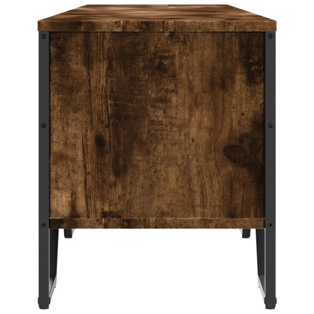 Έπιπλο Τηλεόρασης Καπνιστή Δρυς 180x34x41 εκ. Επεξ. Ξύλο