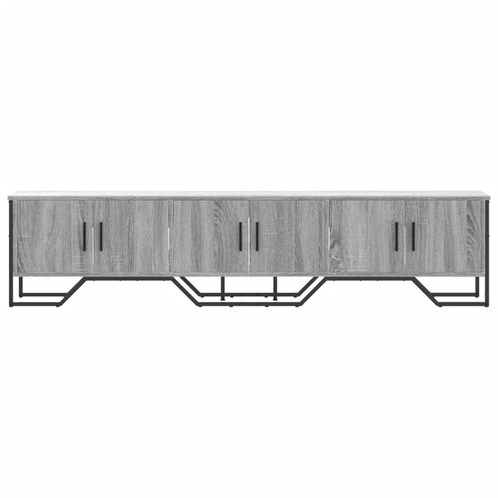Έπιπλο Τηλεόρασης Γκρι Sonoma 180x34x41 εκ. από Επεξεργ. Ξύλο - Pakobazaar