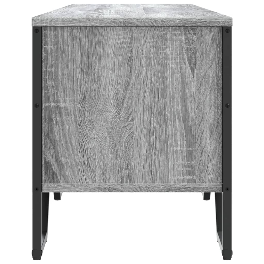 Έπιπλο Τηλεόρασης Γκρι Sonoma 180x34x41 εκ. από Επεξεργ. Ξύλο - Pakobazaar