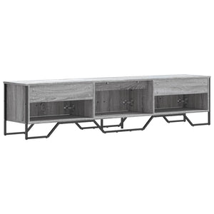 Έπιπλο Τηλεόρασης Γκρι Sonoma 180x34x41 εκ. από Επεξεργ. Ξύλο - Pakobazaar
