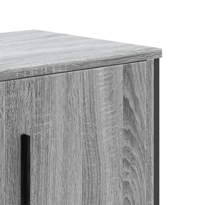 Έπιπλο Τηλεόρασης Γκρι Sonoma 180x34x41 εκ. από Επεξεργ. Ξύλο - Pakobazaar