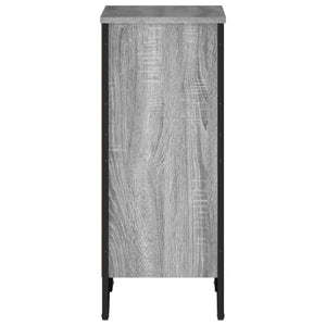 Βιβλιοθήκη Γκρι Sonoma 50x31x74,5 εκ. από Επεξεργ. Ξύλο