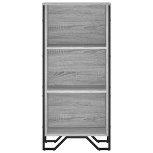 Βιβλιοθήκη Γκρι Sonoma 50x31x106 εκ. από Επεξεργ. Ξύλο - Pakobazaar