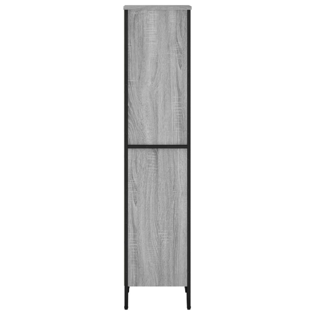Βιβλιοθήκη Γκρι Sonoma 50x31x137,5 εκ. από Επεξεργ. Ξύλο