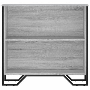 Βιβλιοθήκη Γκρι Sonoma 80x31x74,5 εκ. από Επεξεργ. Ξύλο