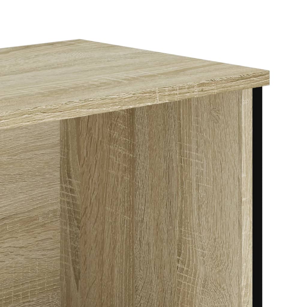 Βιβλιοθήκη Sonoma Δρυς 80x31x137,5 εκ. από Επεξεργασμένο Ξύλο