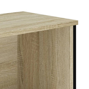 Παπουτσοθήκη Sonoma Δρυς 90x38x45,5 εκ. από Επεξεργασμένο Ξύλο