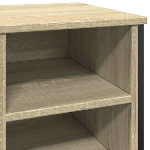 Παπουτσοθήκη Sonoma Δρυς 90x38x61,5 εκ. από Επεξεργασμένο Ξύλο - Pakobazaar