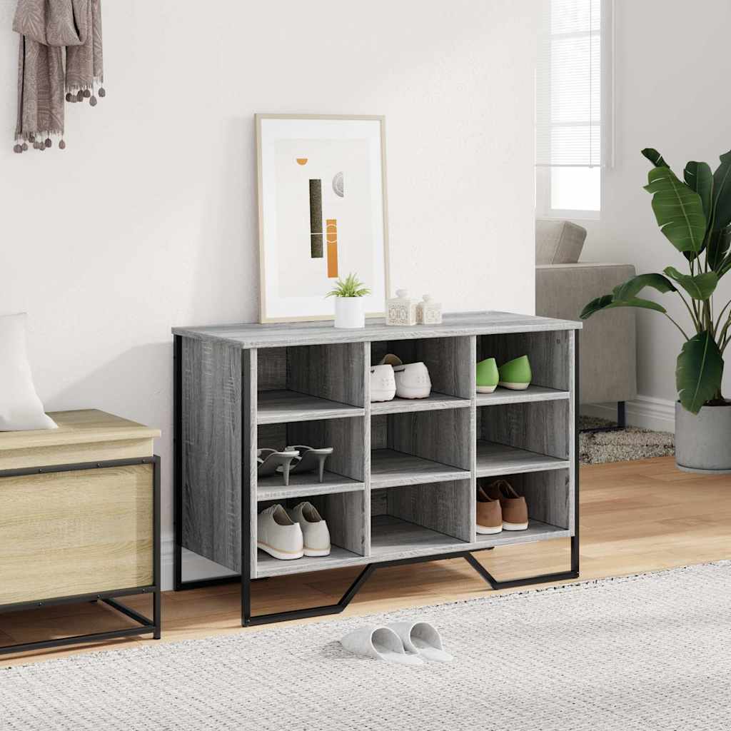 Παπουτσοθήκη Γκρι Sonoma 90x38x61,5 εκ. από Επεξεργασμένο Ξύλο - Pakobazaar