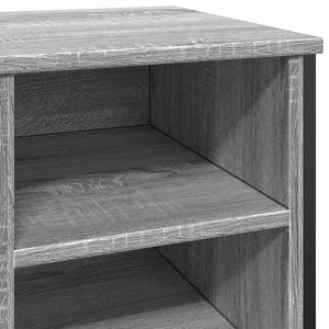 Παπουτσοθήκη Γκρι Sonoma 90x38x61,5 εκ. από Επεξεργασμένο Ξύλο - Pakobazaar