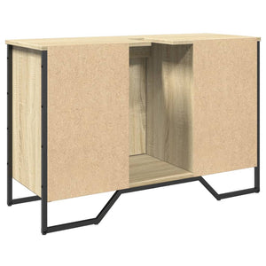 Ντουλάπι Νιπτήρα Μπάνιου Sonoma Δρυς 91x35x60 εκ. Επεξ. Ξύλο - Pakobazaar