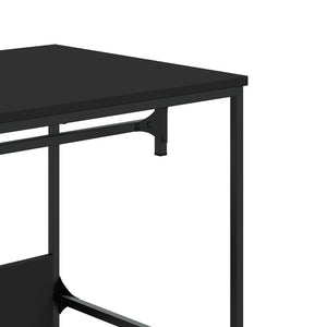 Ντουλάπα Μαύρη 90 x 50 x 180 εκ. από Επεξ. Ξύλο - Pakobazaar