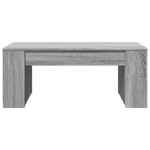 Τραπεζάκι Σαλονιού Γκρι Sonoma 102x55x42 εκ. Επεξεργασμένο Ξύλο - Pakobazaar