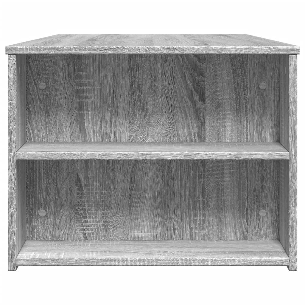 Τραπεζάκι Σαλονιού Γκρι Sonoma 102x55x42 εκ. Επεξεργασμένο Ξύλο - Pakobazaar
