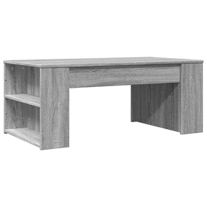 Τραπεζάκι Σαλονιού Γκρι Sonoma 102x55x42 εκ. Επεξεργασμένο Ξύλο - Pakobazaar
