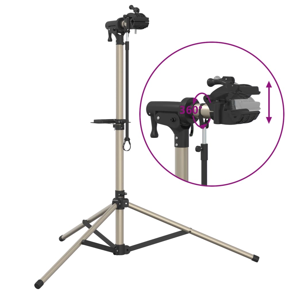 Βάση Επισκευής Ποδηλάτων Πτυσ. Ρυθμιζόμενη 120-165εκ. Αλουμίνιο