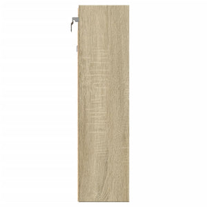 Βιτρίνα Χρώμα Sonoma Δρυς 100x15x58 εκ. από Επεξεργασμένο Ξύλο - Pakobazaar
